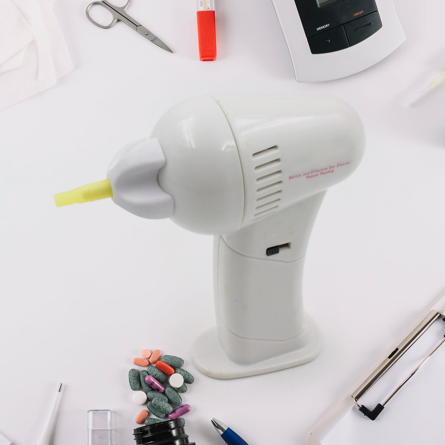 7247 Vacuum Ear Cleaning System Clean Ears Care Removel Tool Earpick Cleaner Vacuum Removal Kit Safe Gentle Hygienic with 8 Silicon Cleaner Clips and Cleaning Brush 7247 Vacuum Ear Cleaning System Clean Ears Care Removel Tool Earpick Cleaner Vacuum Removal Kit Safe Gentle Hygienic with 8 Silicon Cleaner Clips and Cleaning Brush